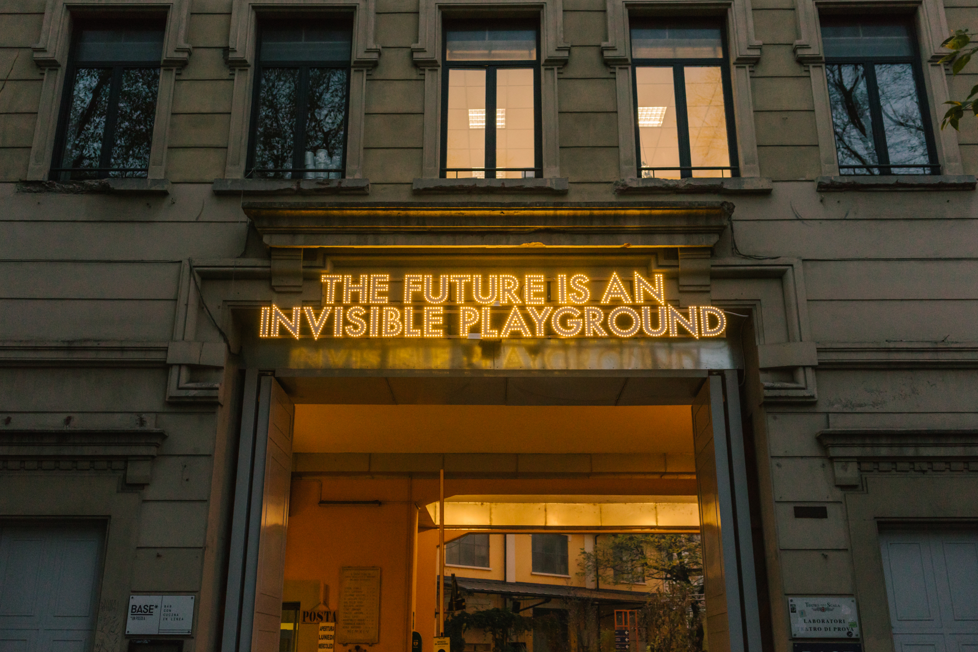 BASE Milano - a hybrid cultural center serving the city.