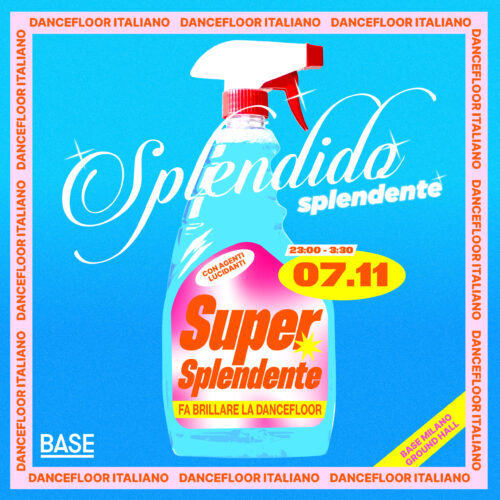 SPLENDIDO SPLENDENTE – Fa brillare la dancefloor